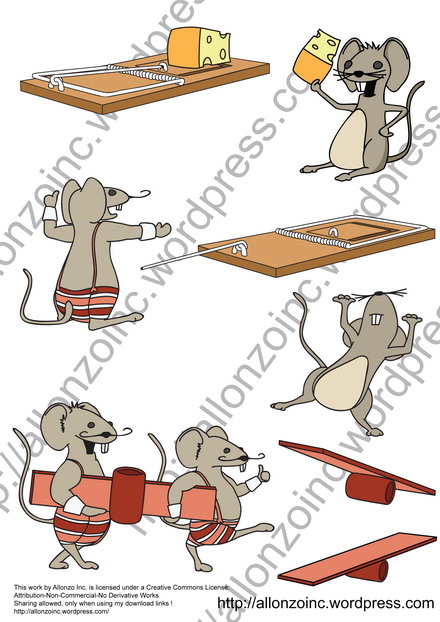 Funny Mouse Collection 2 by Allonzo Inc